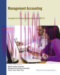 [PDF](AUCS) Management Accounting 3e Custom for Western Sydney University