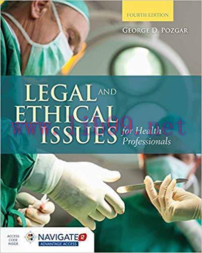 [EPUB]Legal and Ethical Issues for Health Professionals 4th Edition