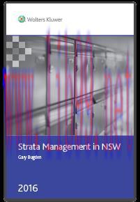 [EPUB]Strata Management in NSW 2016 [CCH]