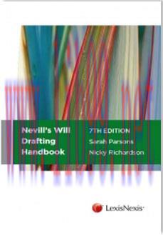 [EPUB]Nevill\’s Will Drafting Handbook 7th Edition [LexisNexis]