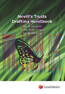 [EPUB]Nevill\’s Trusts Drafting Handbook [LexisNexis]