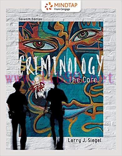 [PDF]Criminology: The Core, 7th Edition [Larry J. Siegel]