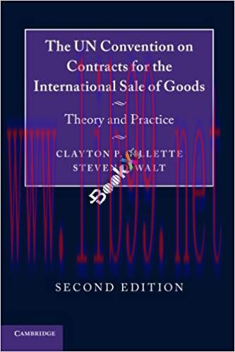 [PDF]The UN Convention on Contracts for the International Sale of Goods: Theory and Practice 2nd Edition