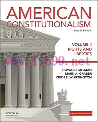 [PDF]American Constitutionalism: Volume II: Rights and Liberties 2nd Edition