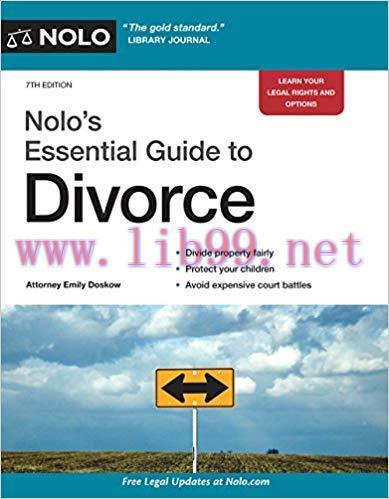 [PDF]Nolo\’s Essential Guide to Divorce Seventh Edition