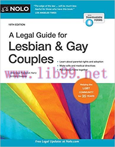 [PDF]A Legal Guide for Lesbian & Gay Couples, 19th Edition