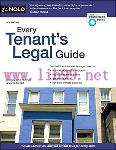 [PDF]Every Tenant\’s Legal Guide Nineth Edition