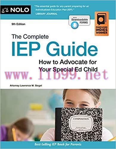 [PDF]Complete IEP Guide, The: How to Advocate for Your Special Ed Child Ninth Edition