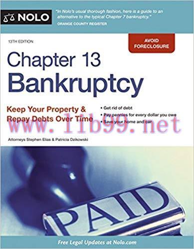 [PDF]Chapter 13 Bankruptcy: Keep Your Property & Repay Debts Over Time