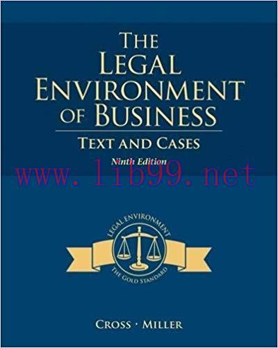 [PDF]The Legal Environment of Business – Text and Cases, 9th Edition
