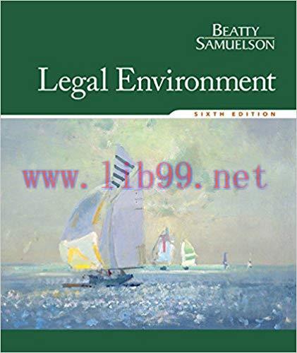 [PDF]Legal Environment, Sixth Edition [Jeffrey F. Beatty]