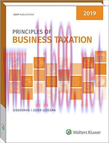 [EPUB]CCH Principles of Business Taxation (2019)