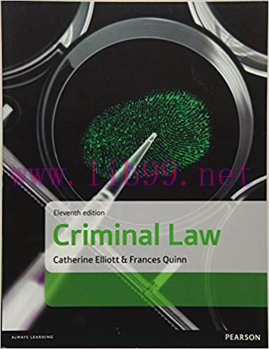 [PDF]Criminal Law, 11th Edition [Catherine Elliott ]