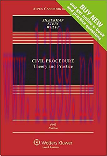 [EPUB]Civil Procedure - Theory and Practice 5e