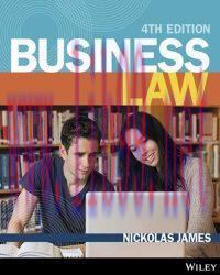 [PDF]Business Law, 4th Austrilian Edition [Nickolas James]