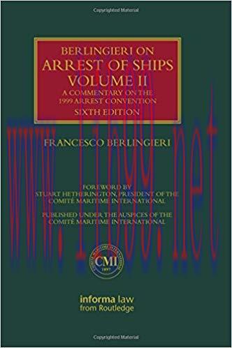 [PDF]Berlingieri on Arrest of Ships Volume II, 6th Edition