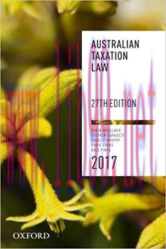 [EPUB]Australian Taxation Law 2017