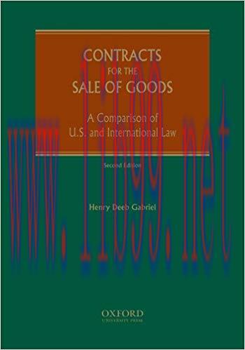 [PDF]Contracts for the Sale of Goods - A Comparison of US and International Law 2e