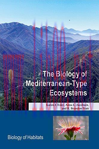 [PDF]The Biology of Mediterranean-Type Ecosystems