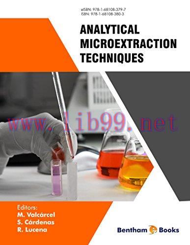 [PDF]Analytical Microextraction Techniques