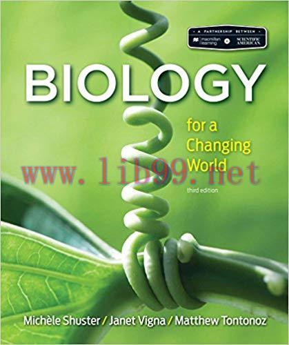 [EPUB]Scientific American Biology for a Changing World 3e [Michèle Shuster]