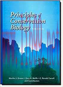 [PDF]Principles of Conservation Biology, 3nd Edition
