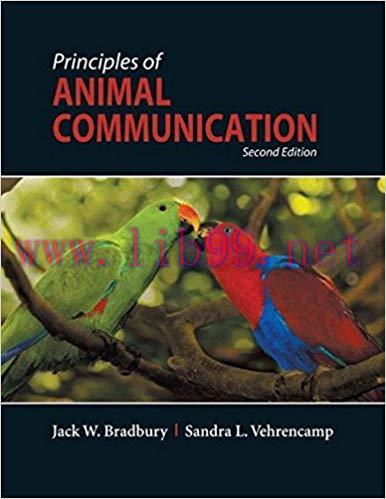 [PDF]Principles of Animal Communication, 2nd Edition [Jack W. Bradbury]
