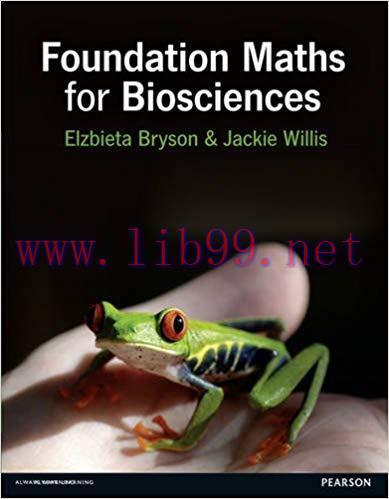 [PDF]Foundation Mathematics for Biosciences [Ela Bryson ]