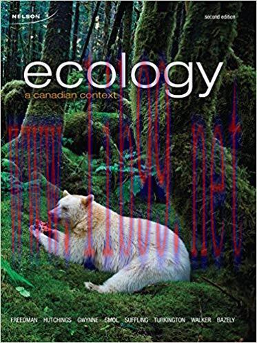 [PDF]Ecology: A Canadian Context, 2nd Edition [Bill Freedman]