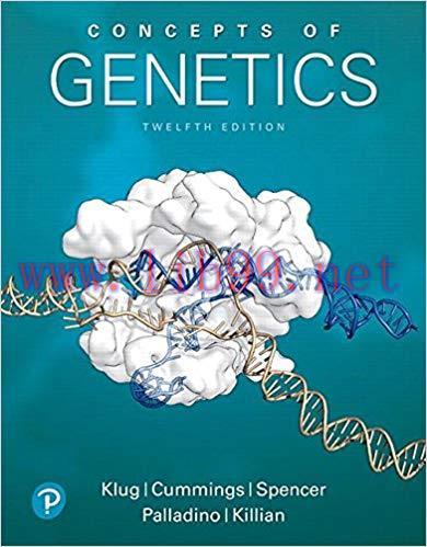 [PDF]Concepts of Genetics, 12th Edition [William S. Klug]