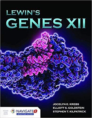 [EPUB]Lewin\’s GENES XII, 12th Edition, epub ebook