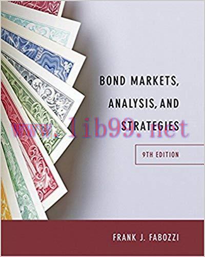 [PDF]Bond Markets, Analysis, and Strategies, 9th Edition