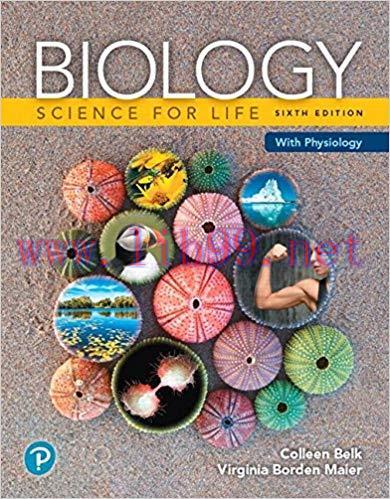 [PDF]Biology - Science for Life with Physiology, 6th Edition[Colleen Belk] + 5e