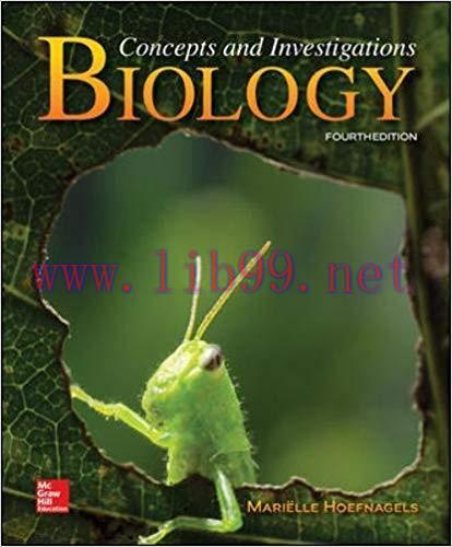 [PDF]Biology: Concepts and Investigations, 4th Edition [Marielle Hoefnagels]