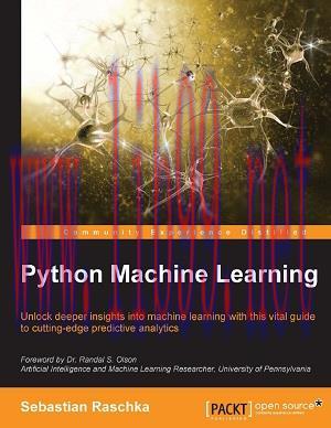 [SAIT-Ebook]Python Machine Learning