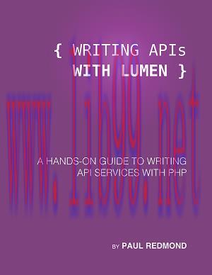 [SAIT-Ebook]Writing APIs with Lumen