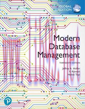 [SAIT-Ebook]Modern Database Management, Global Edition, 13th Edition