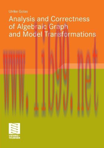 [FOX-Ebook]Analysis and Correctness of Algebraic Graph and Model Transformations