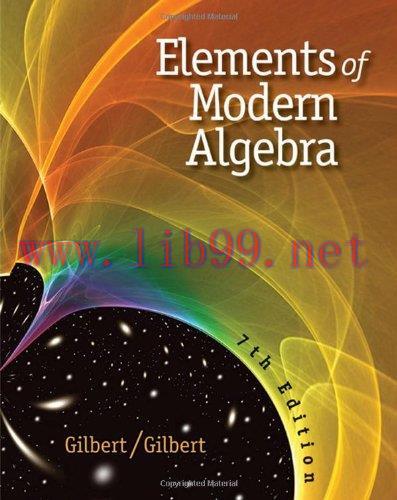 [FOX-Ebook]Elements of Modern Algebra, 7th Edition