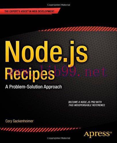 [FOX-Ebook]Node.js Recipes: A Problem-Solution Approach
