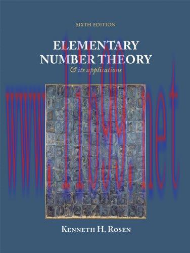 [FOX-Ebook]Elementary Number Theory and Its Applications & Solutions Manual, 6th Edition