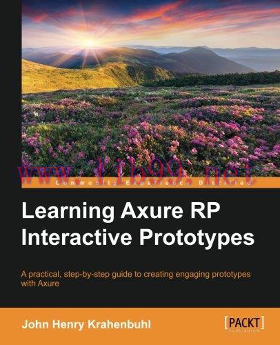 [FOX-Ebook]Learning Axure RP Interactive Prototypes