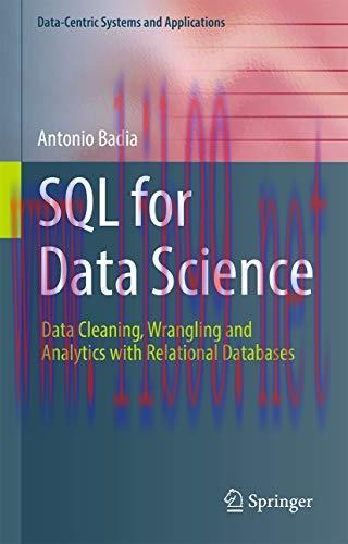 [FOX-Ebook]SQL for Data Science: Data Cleaning, Wrangling and Analytics with Relational Databases