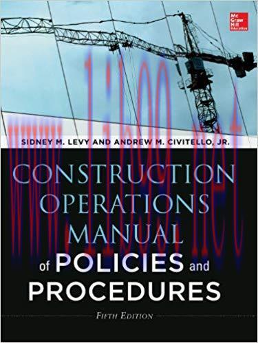 [PDF]Construction Operations Manual of Policies and Procedures, Fifth Edition