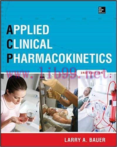 [PDF]Applied Clinical Pharmacokinetics, Third Edition