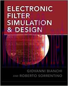 [PDF]Electronic Filter Simulation & Design [Giovanni Bianchi]