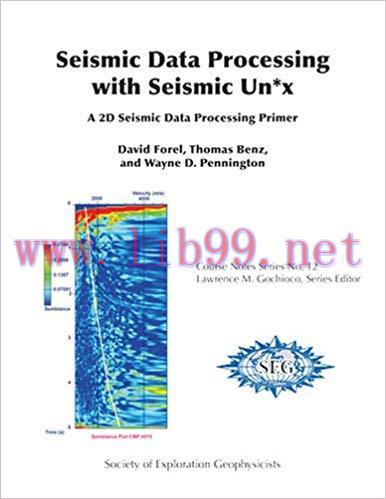 [PDF]Seismic Data Processing with Seismic Unix+CD rom