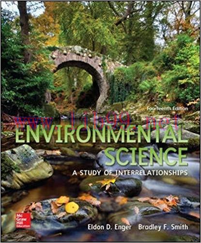 [PDF]Environmental Science: A Study of Interrelationships, 14E [Enger Eldon]