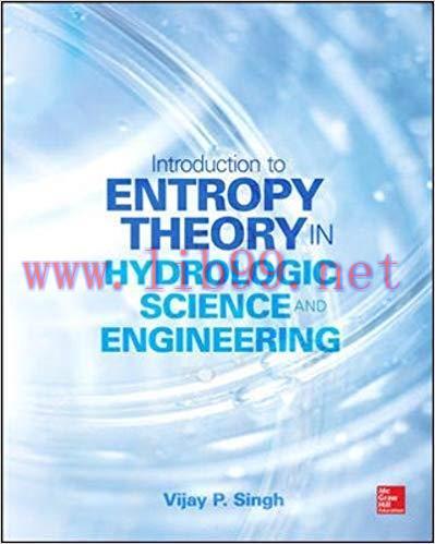 [PDF]Entropy Theory in Hydrologic Science and Engineering [Vijay P. Singh]
