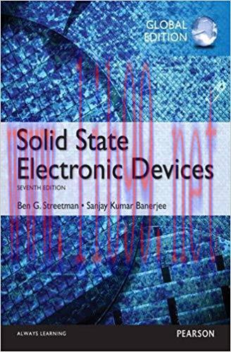[PDF]Solid State Electronic Devices, 7th Global Edition [Ben G. Streetman]